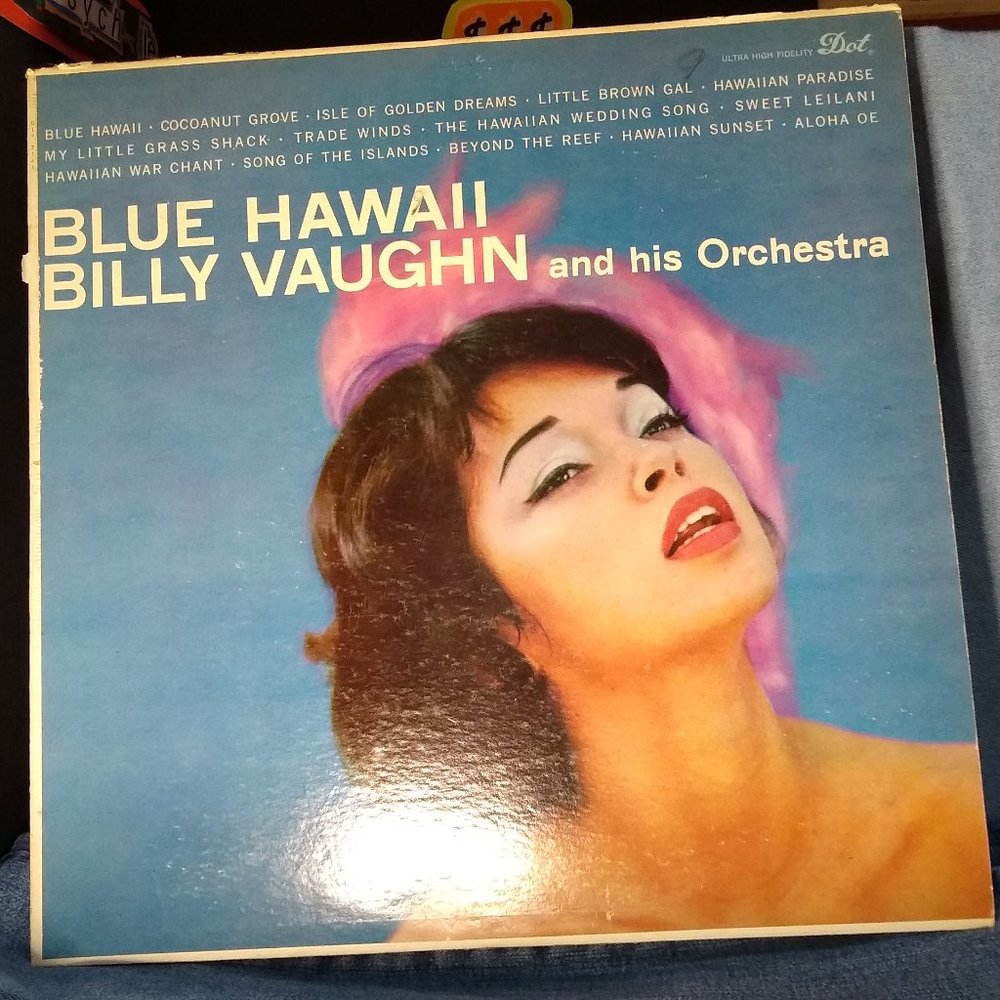 Blue Hawaii Billy Vaughn 1959 Vinyl record